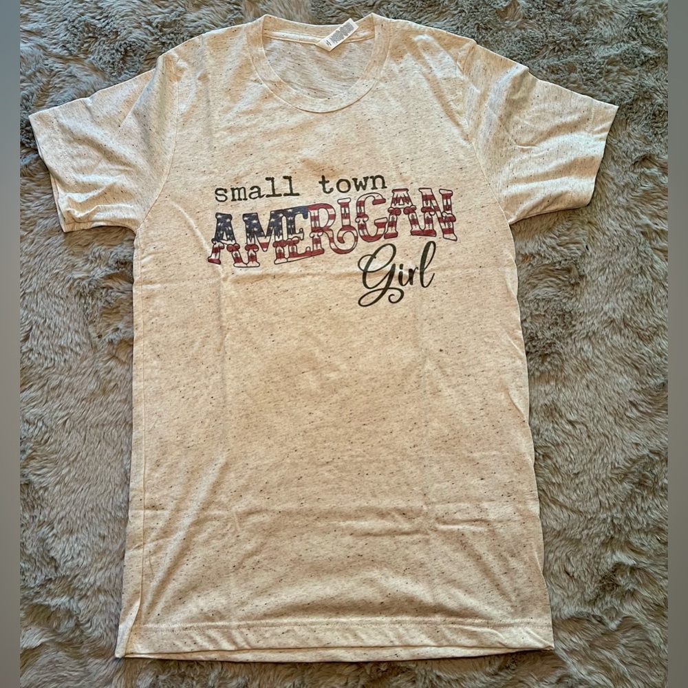 Small Town American Girl Short Sleeve Tee